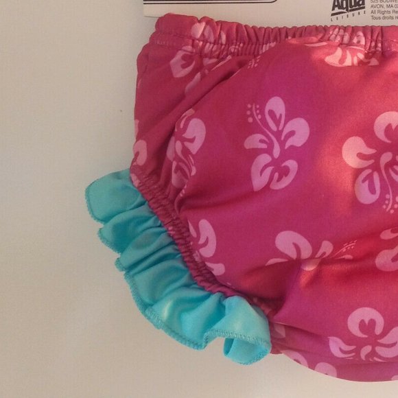 Girls Swim Diaper Pink - Picture 6 of 8